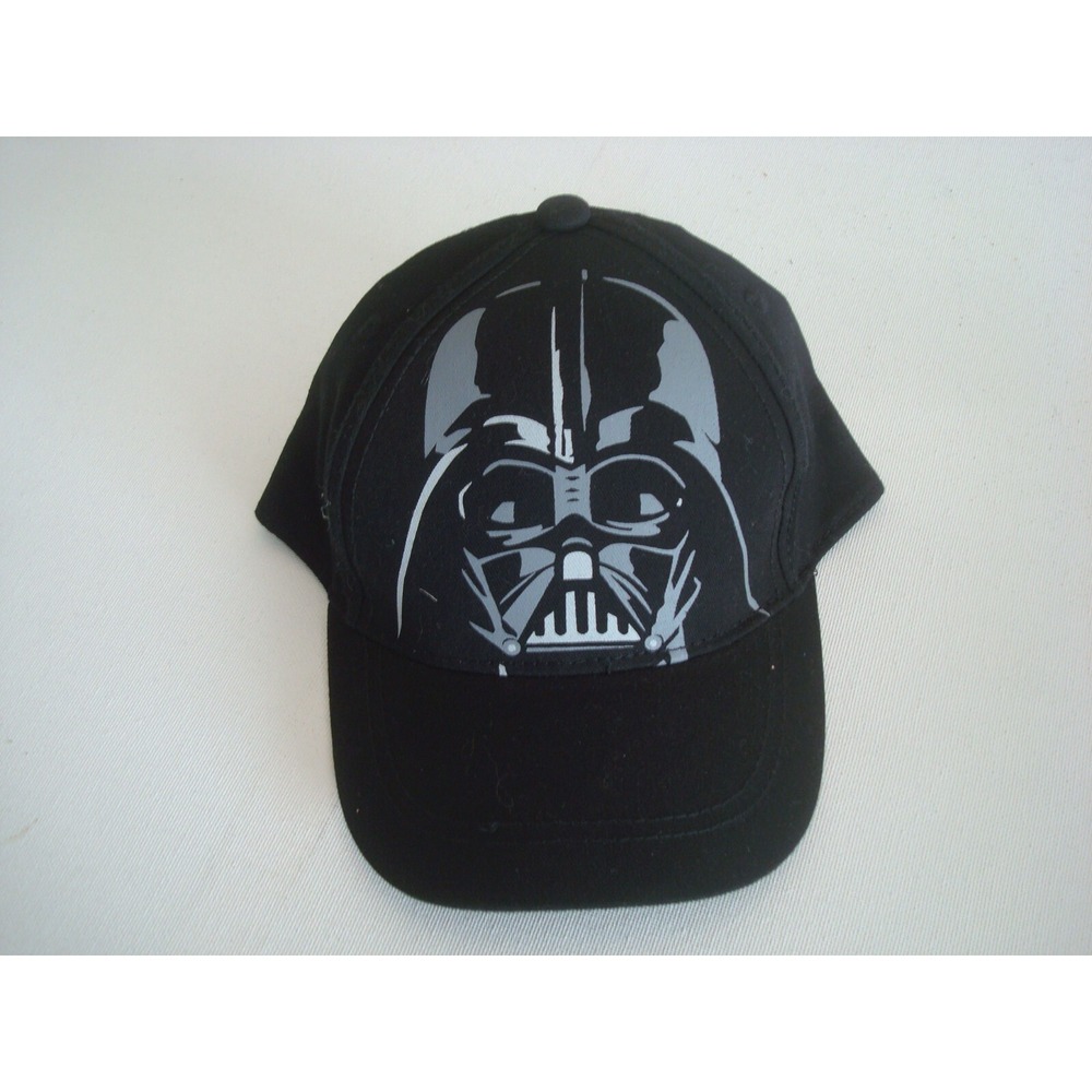 DARTH VADER STAR --- BOYS 2-7YRS -- 90S SNAPBACK GOLF HAT CAP VINTAGE EE3